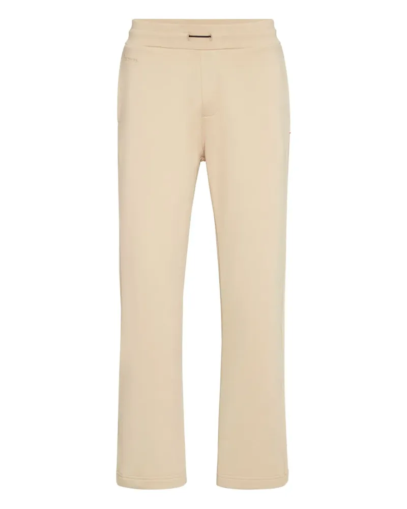 Billionaire Jogginghose mit Logo-Patch - Nude Nude