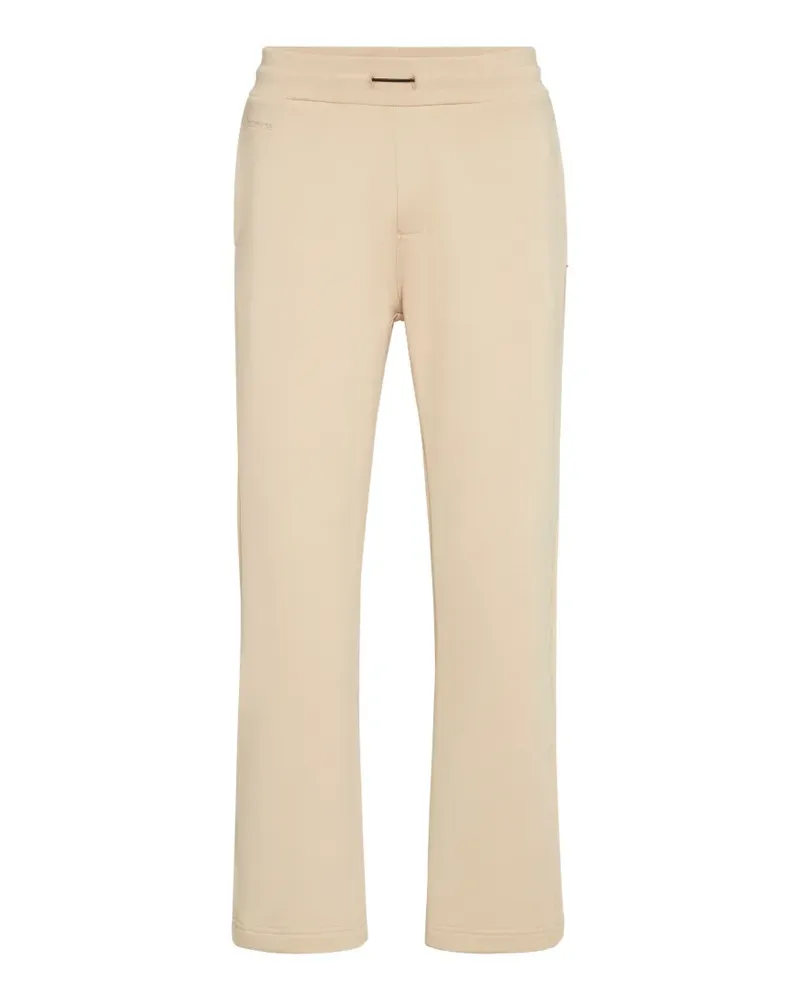 Billionaire Jogginghose mit Logo-Patch - Nude Nude