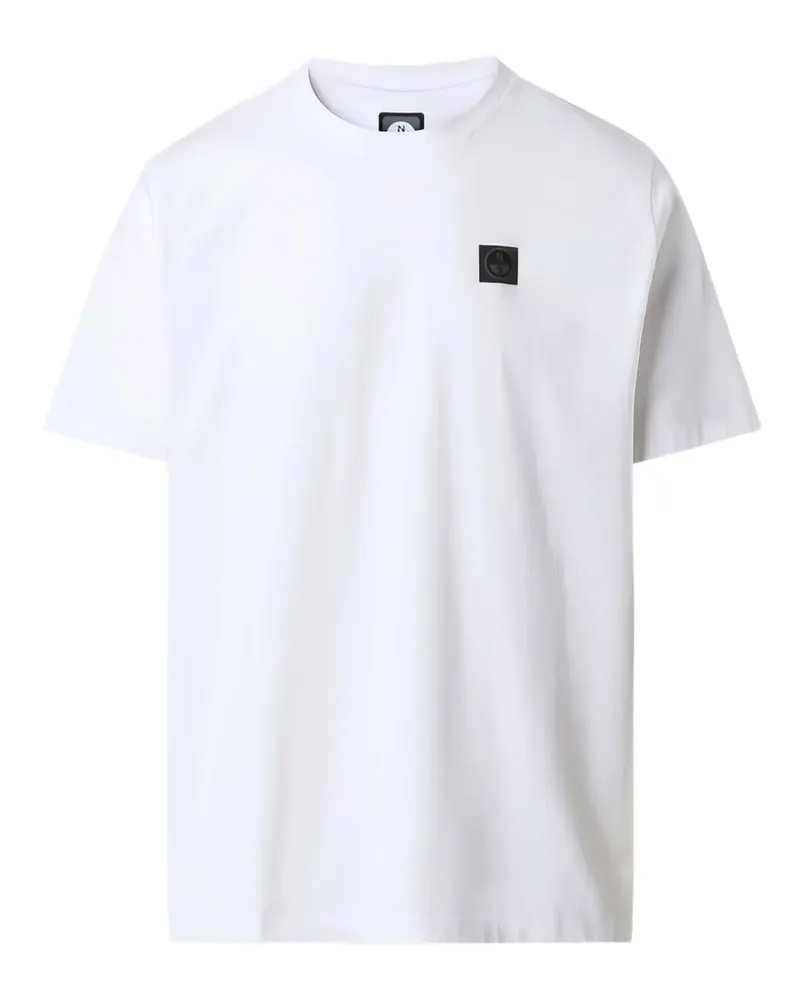 North Sails Klassisches T-Shirt - Weiß Weiß