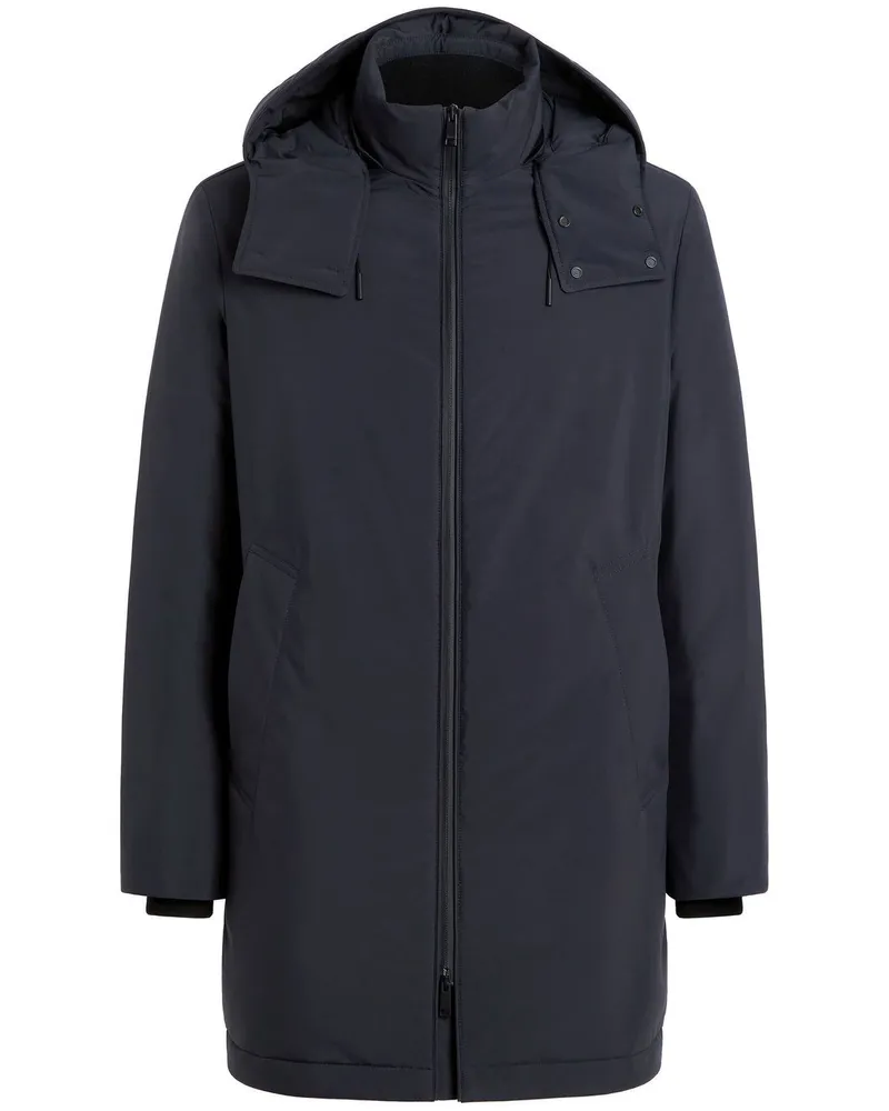 Ermenegildo Zegna Stratos Daunenparka - Blau Blau