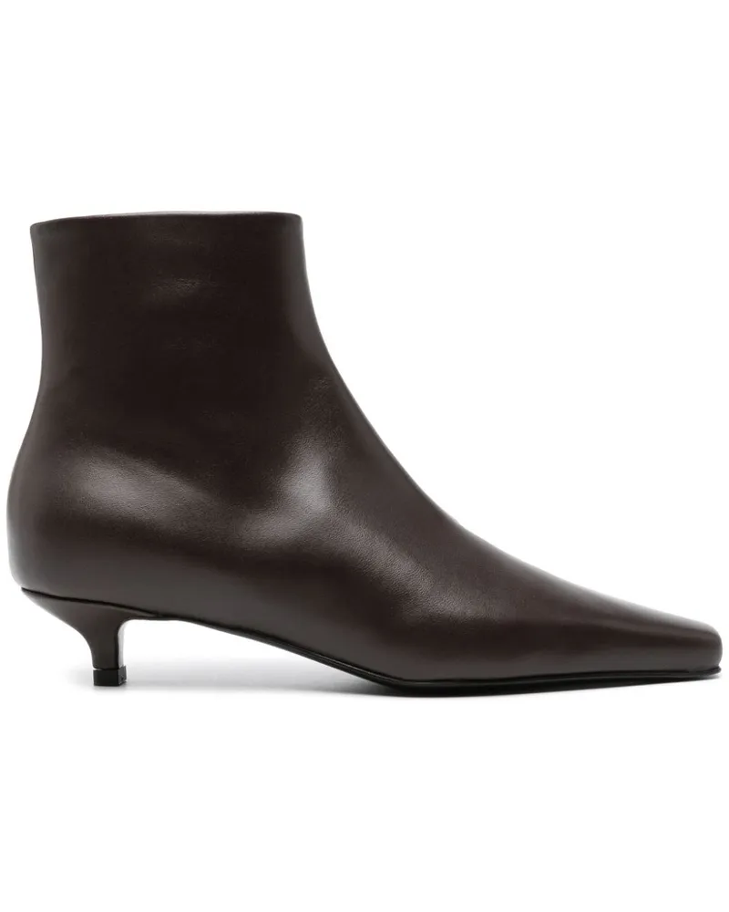 Totême The Slim Stiefeletten 35mm Braun