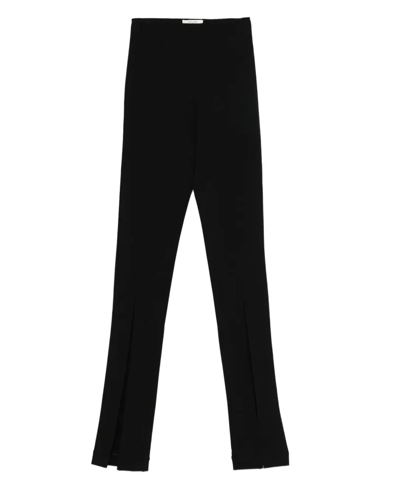 Nensi Dojaka Hose mit seitlichem Schlitz - Schwarz Schwarz