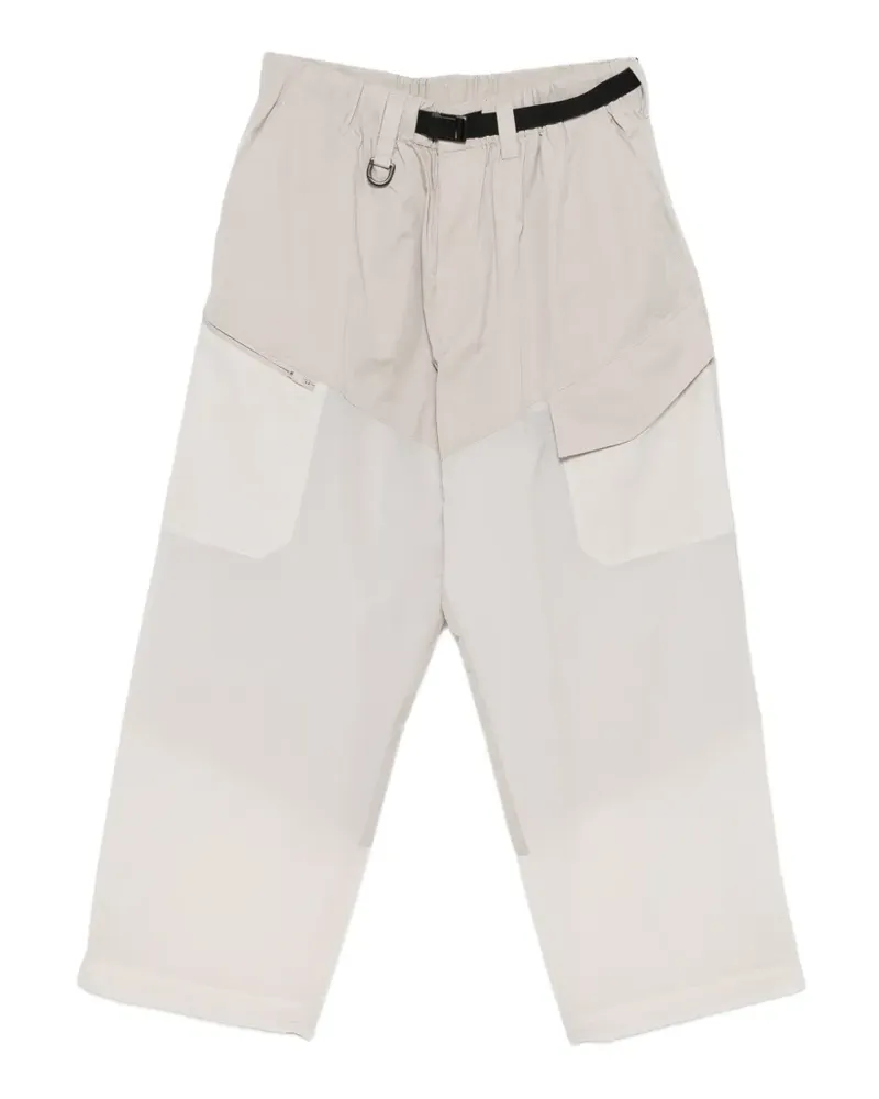 Y-3 UT belt trousers - Braun Braun