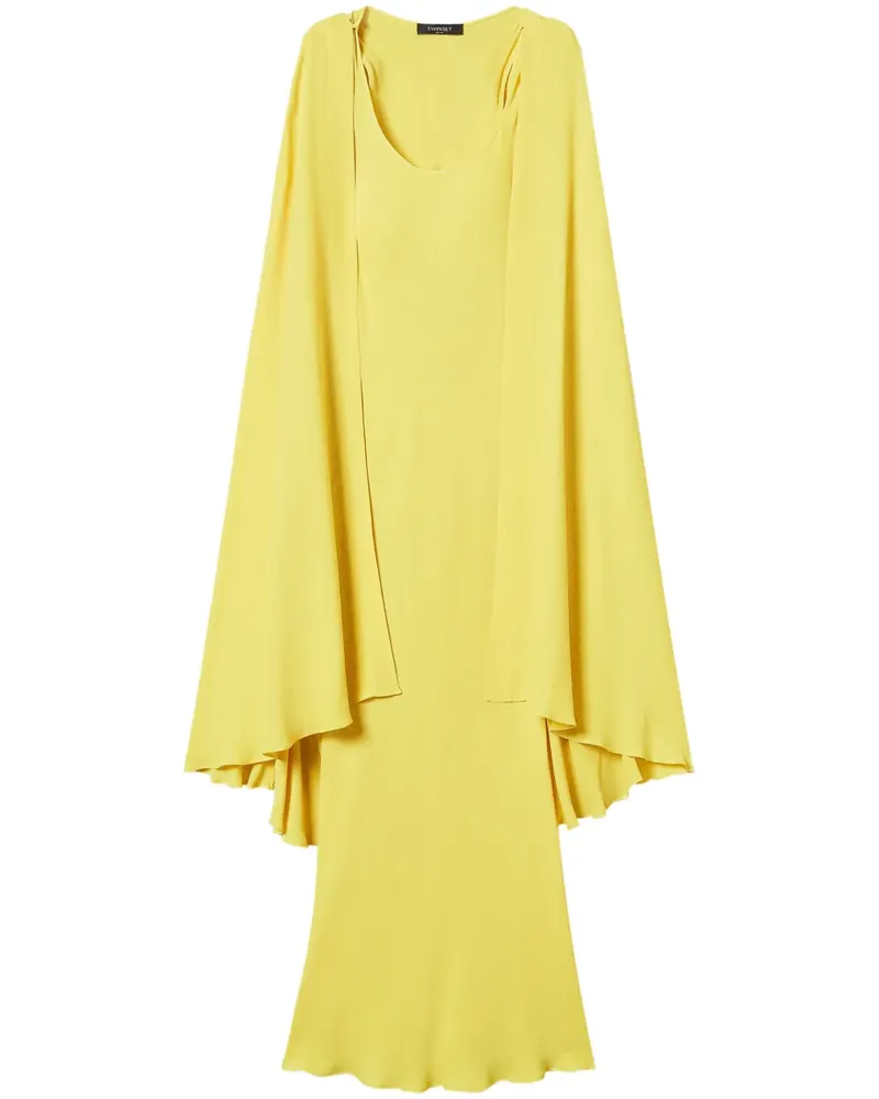 Twin-Set Gewebtes Kleid - Gelb Gelb
