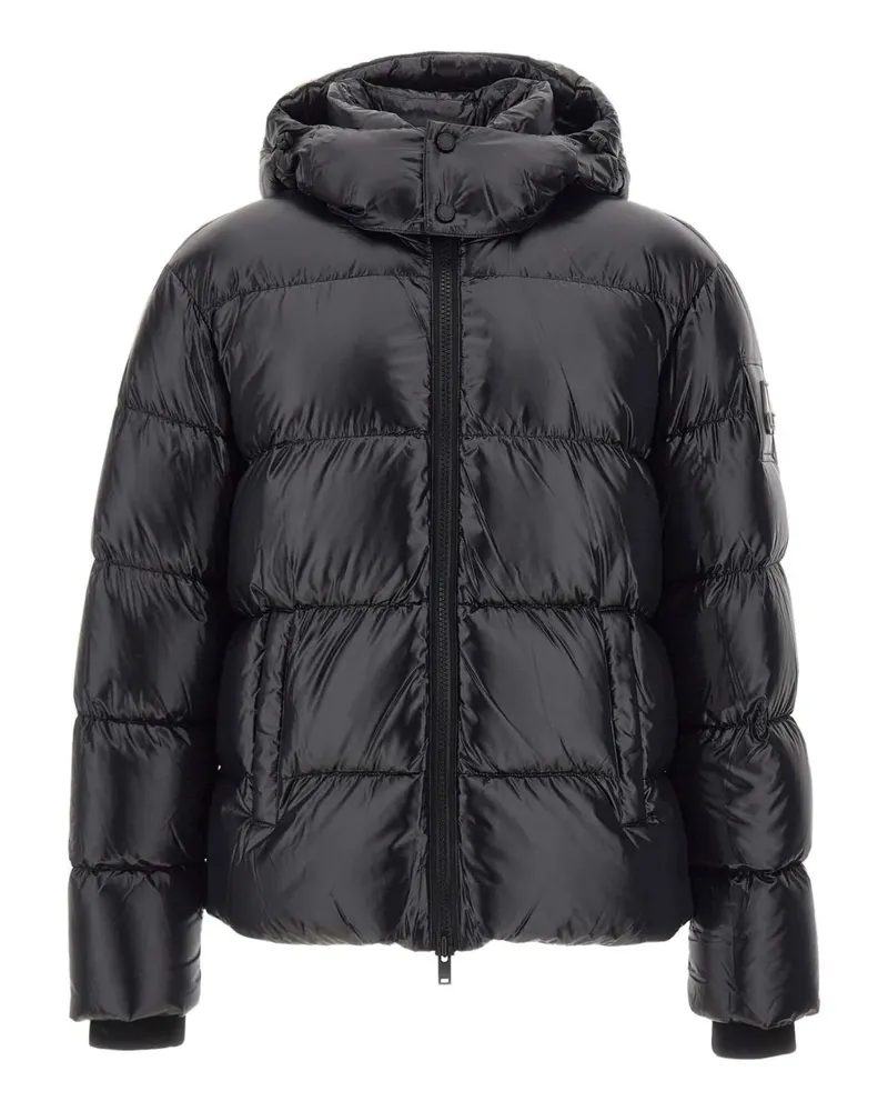 Moose Knuckles Steppjacke mit abnehmbarer Kapuze - Schwarz Schwarz