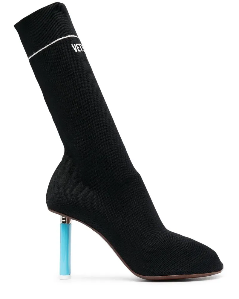 VETEMENTS Sock-Boots Schwarz