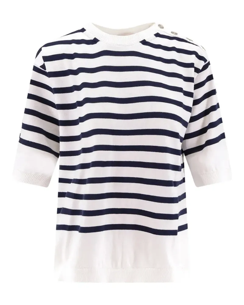 Semicouture Aurora T-Shirt - Weiß Weiß