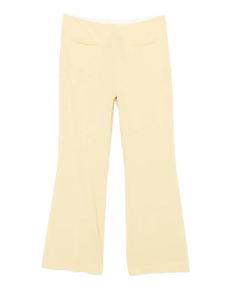 Semicouture flared trousers - Gelb Gelb