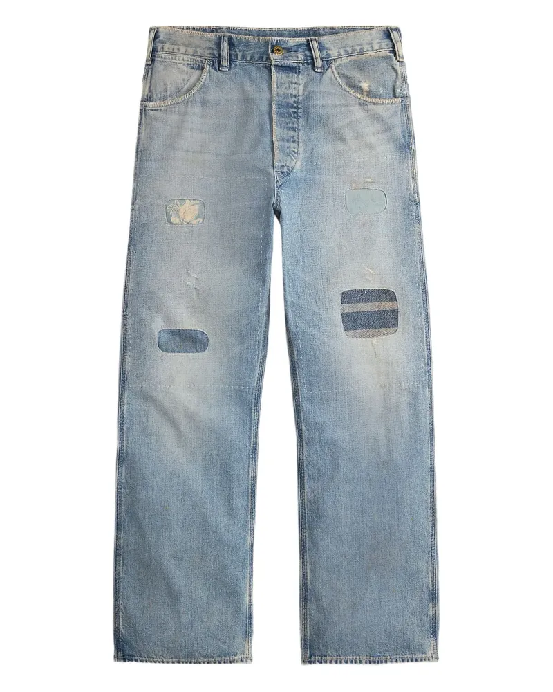 Ralph Lauren Jeans im Patchwork-Look - Blau Blau