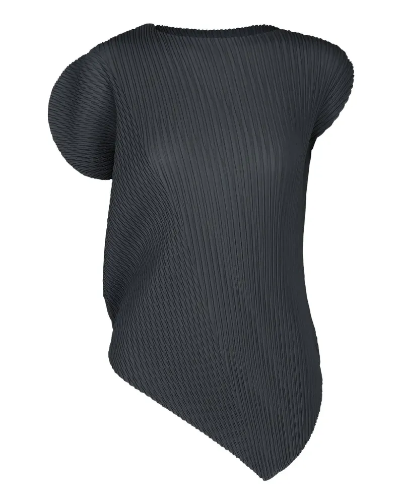 Issey Miyake Asymmetrisches Top - Blau Blau