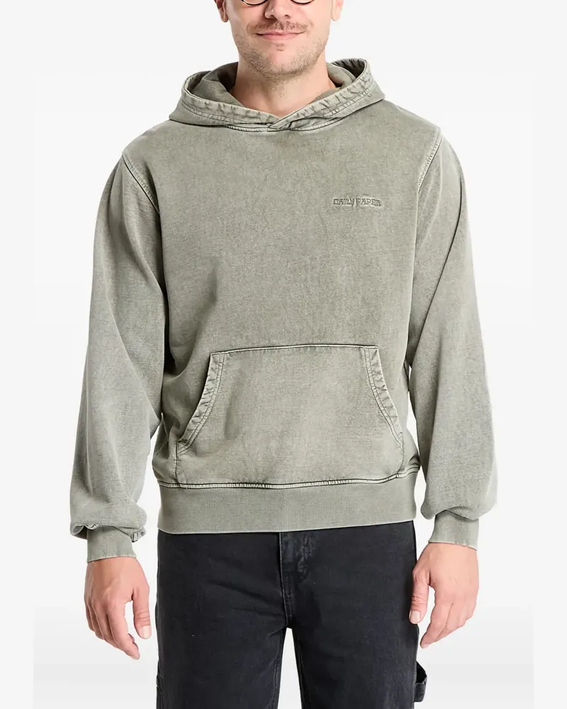 Daily Paper washed dias hoodie - Grün Grün