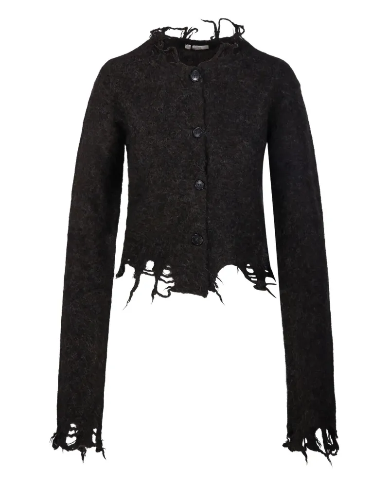 Haikure Jil Cardigan - Schwarz Schwarz
