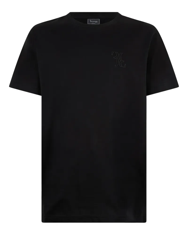 Billionaire T-Shirt mit Rundhalsausschnitt - Schwarz Schwarz