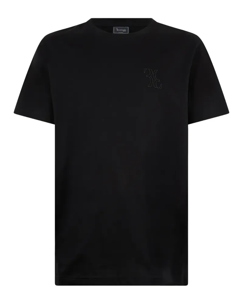 Billionaire T-Shirt mit Rundhalsausschnitt - Schwarz Schwarz