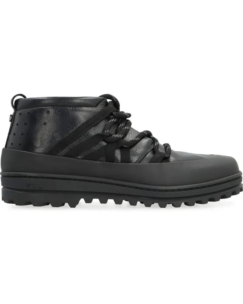 Volta High-Top-Sneakers mit Schnürung - Schwarz Schwarz