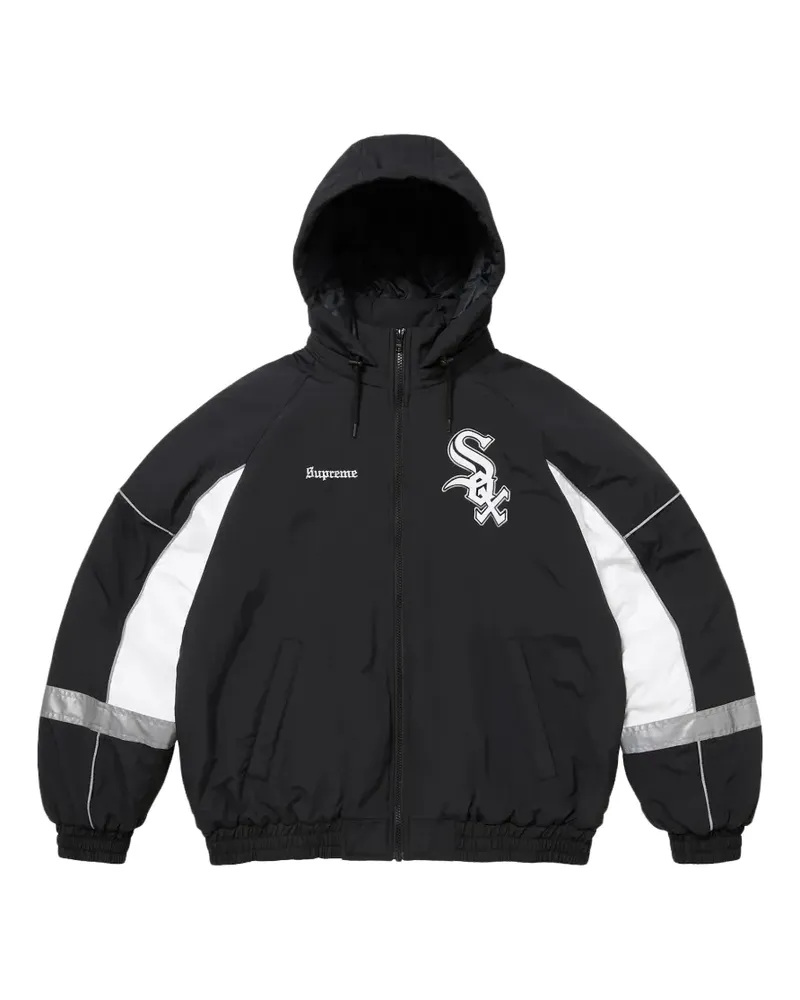 Supreme Being Chicago White Sox Stadium Kapuzenjacke - Schwarz Schwarz