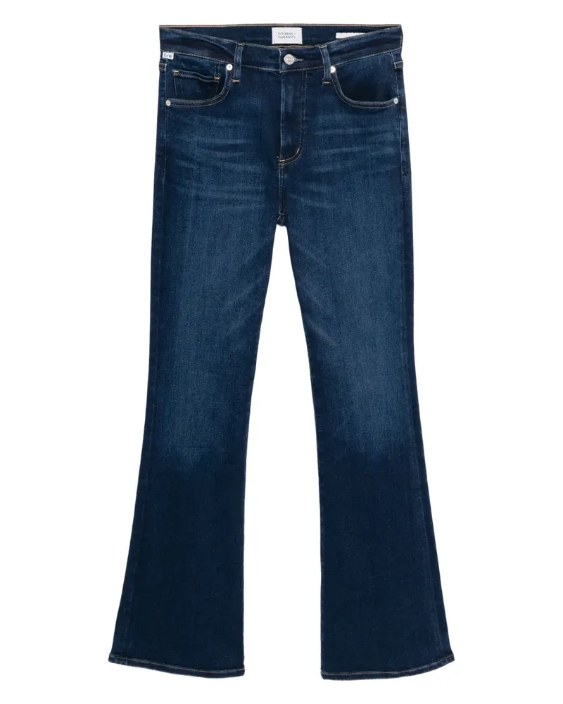 Citizens of humanity LILAH Bootcut-Jeans mit hohem Bund - Blau Blau