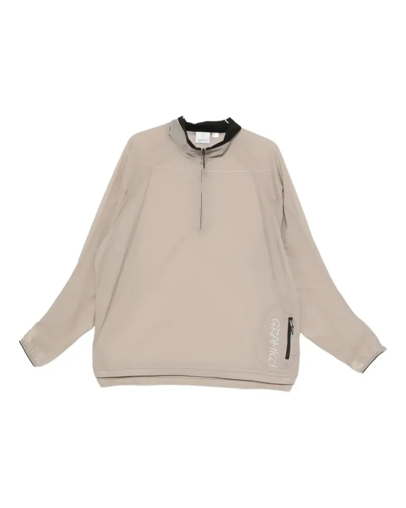 GRAMICCI quarter-zip jacket - Grau Grau
