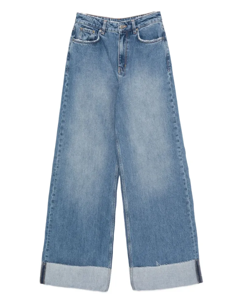 ksubi Strider Tidal Jeans mit Umschlag - Blau Blau