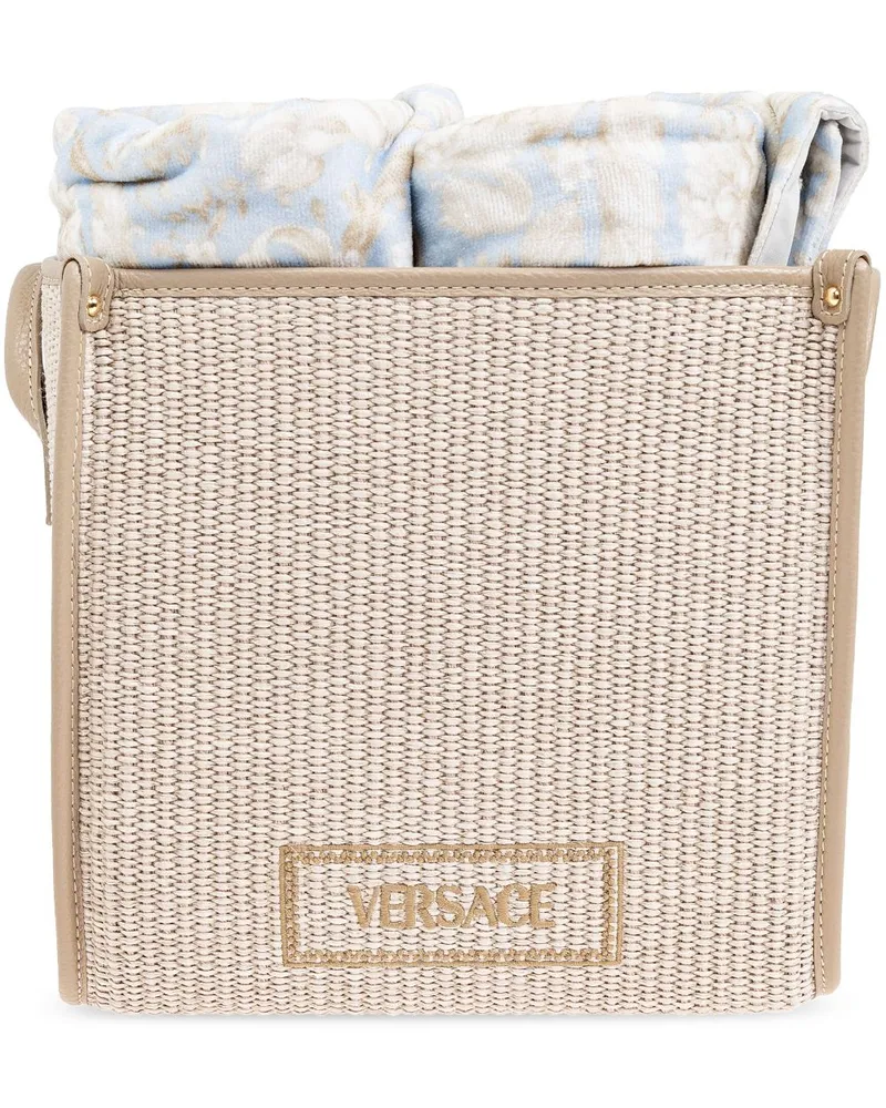 Versace Barocco Handtücher (4er-Set) - Blau Blau