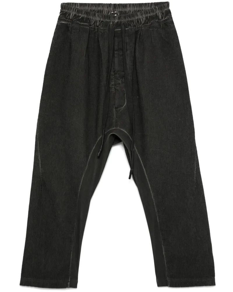 Isaac Sellam Klassische Cropped-Hose Grau