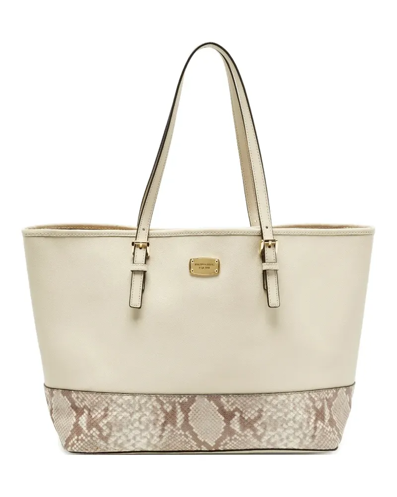 Michael Kors Jet Set tote bag - Weiß Weiß