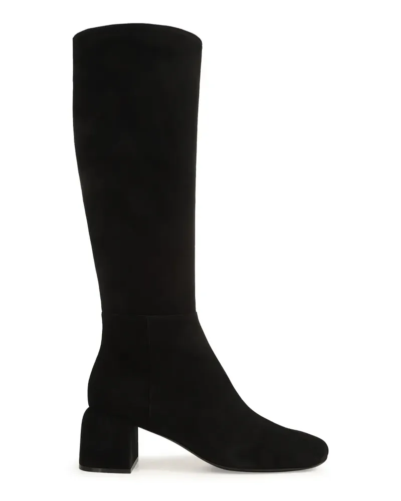 Sergio Rossi Kniehohe Convex Stiefel - Schwarz Schwarz