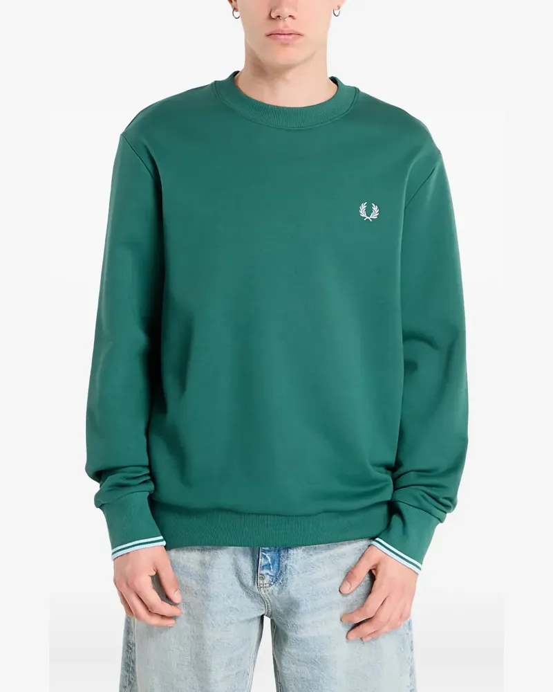 Fred Perry crew-neck sweatshirt - Grün Grün