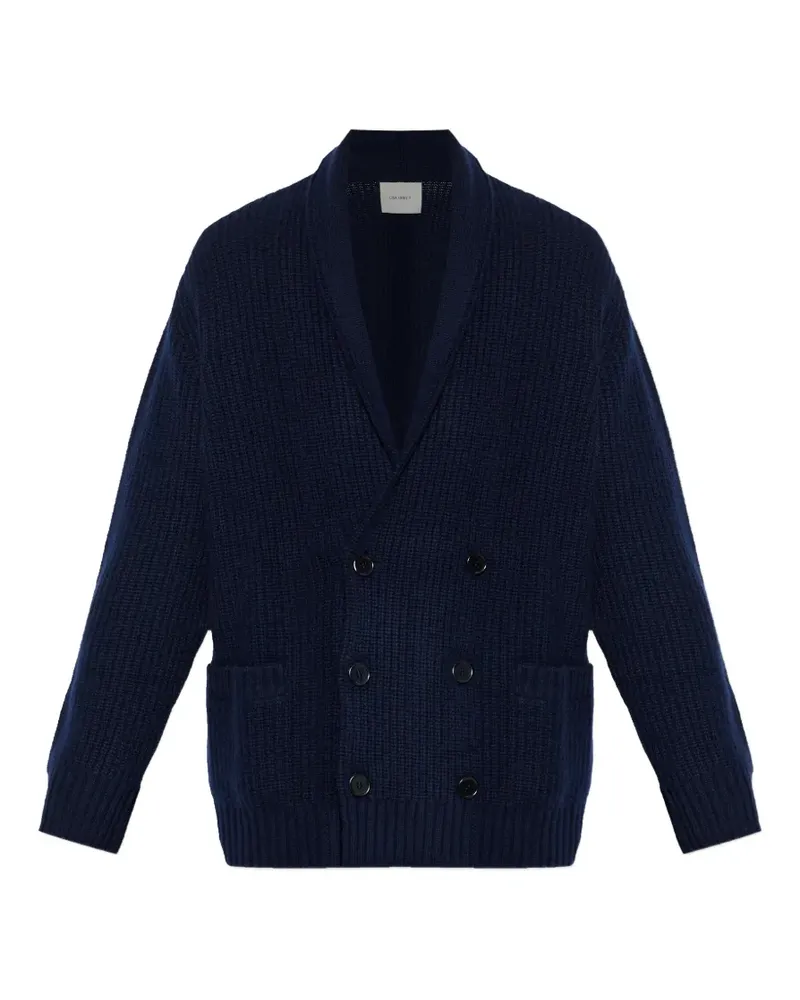 Lisa Yang Lyle double-breasted cardigan - Blau Blau