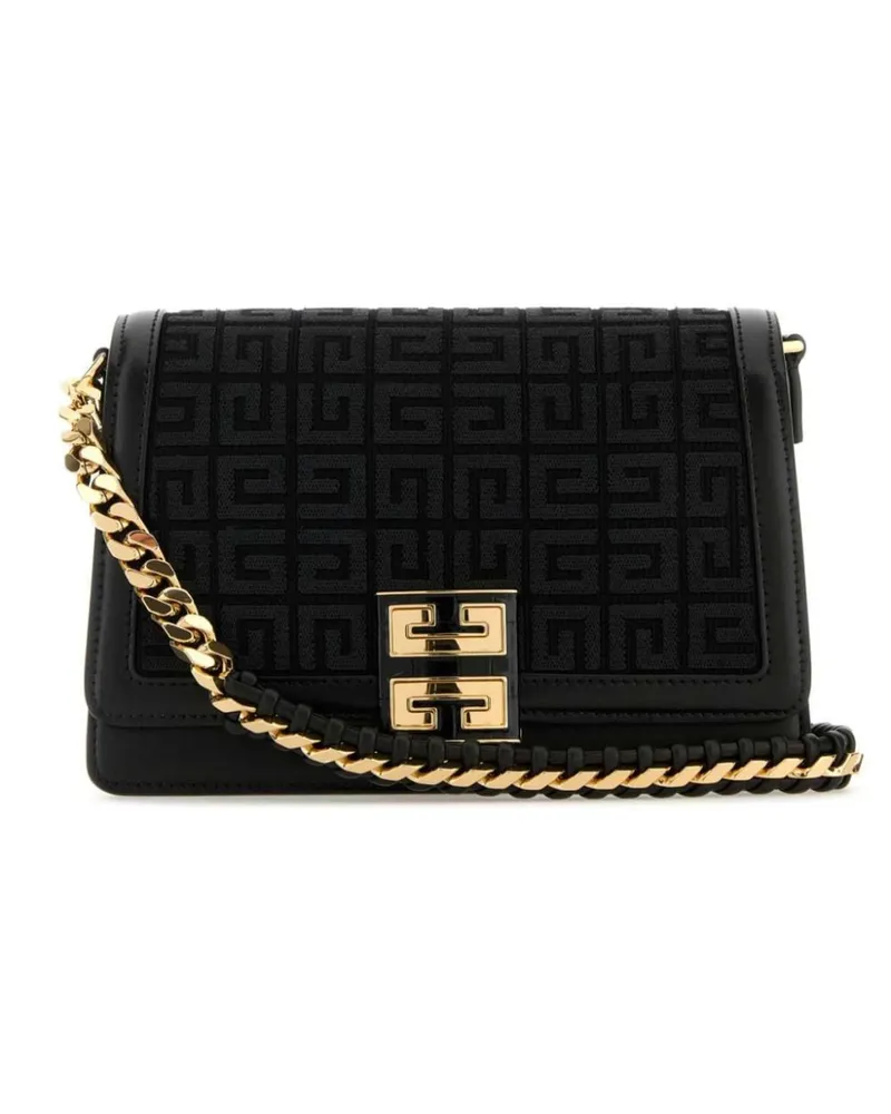 Givenchy Mittelgroße 4G Schultertasche - Schwarz Schwarz