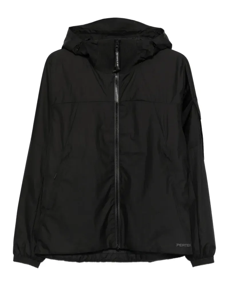 C.P. Company hooded zip jacket - Schwarz Schwarz