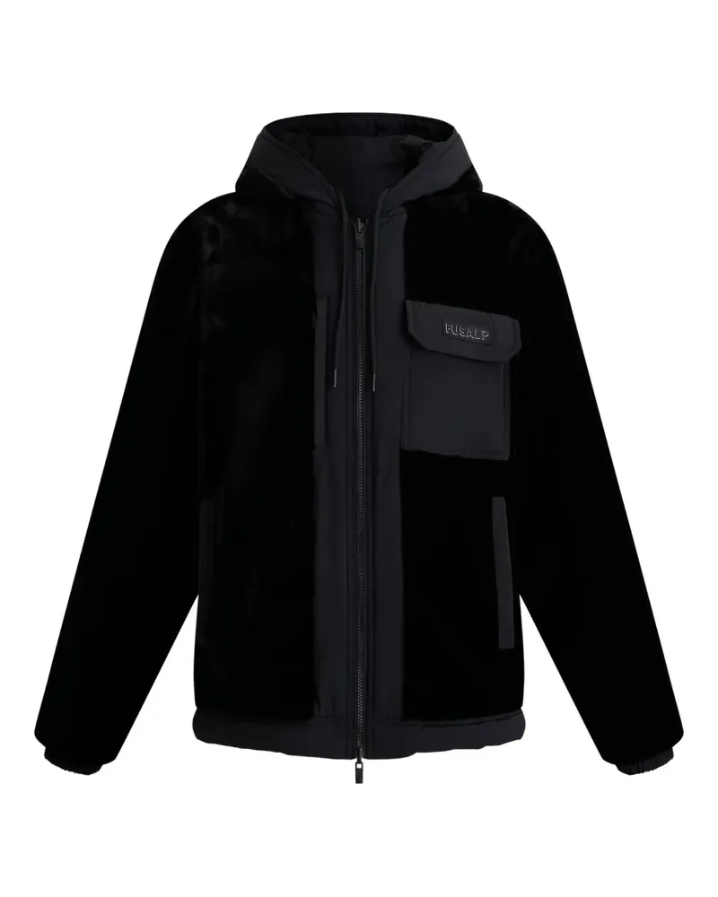 FUSALP Wendbare Kapuzenjacke - Schwarz Schwarz