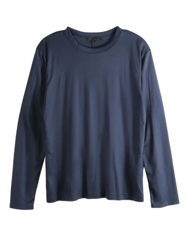 Omar Afridi long-sleeve T-shirt - Blau Blau