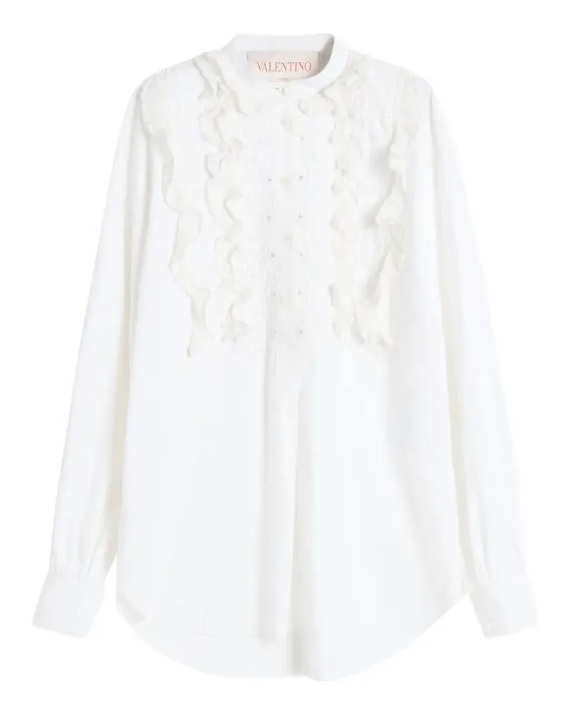 Valentino Garavani Bestickte Bluse - Weiß Weiß