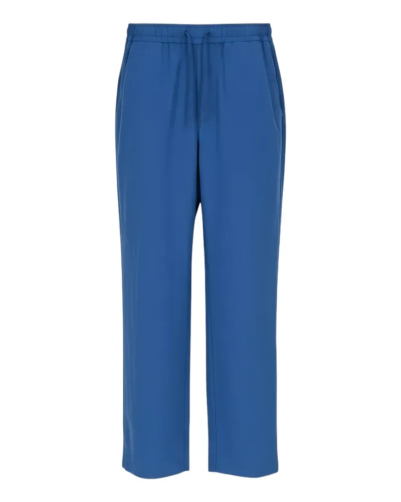 Isaia drawstring trousers - Blau Blau
