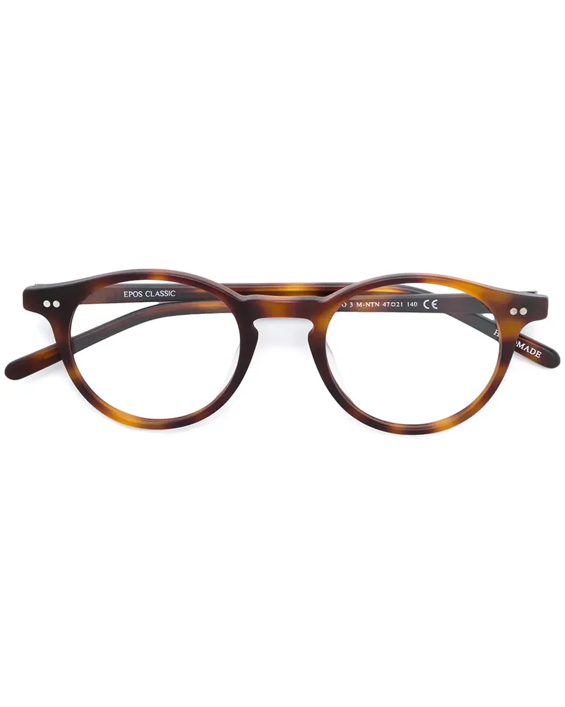 EPOS Brille in Schildpattoptik - Braun Braun