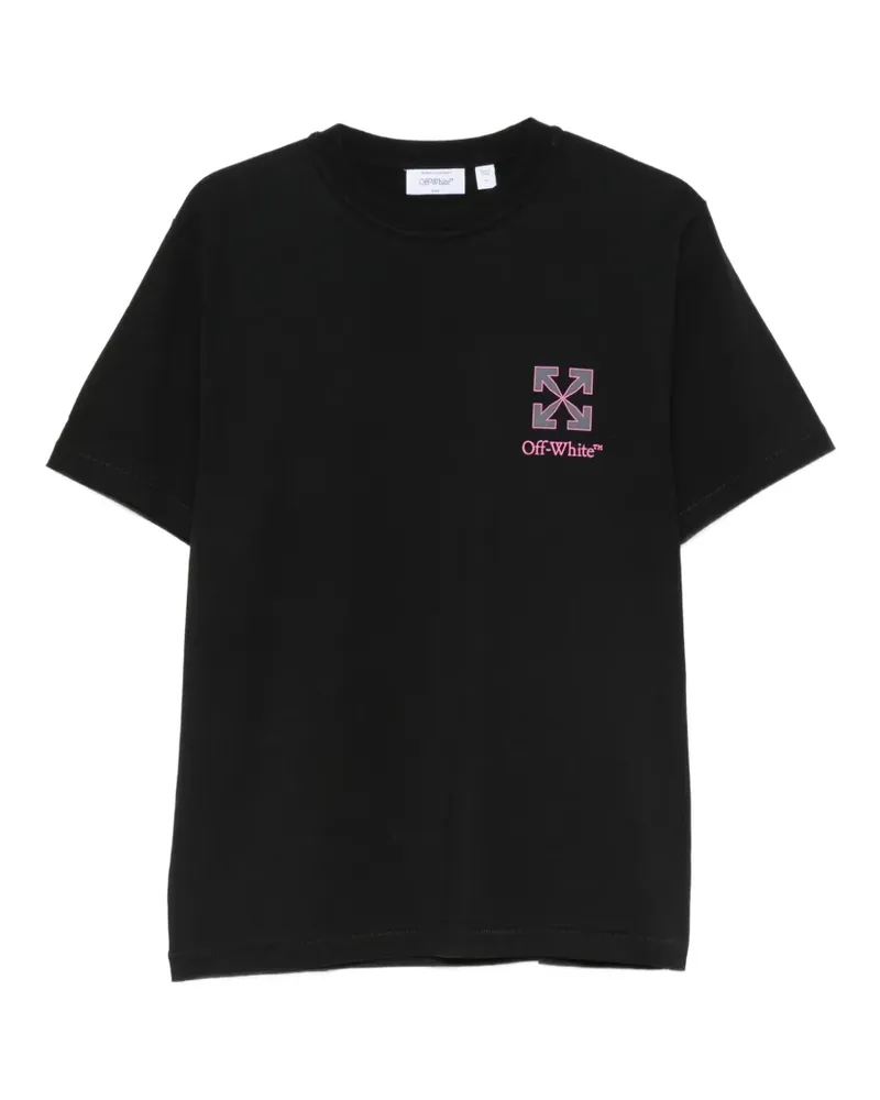 OFF-WHITE T-Shirt mit Arrows-Print - Schwarz Schwarz