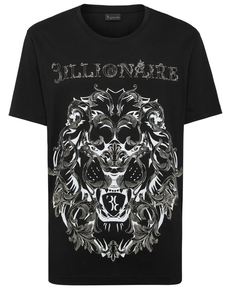 Billionaire T-Shirt mit -Print - Schwarz Schwarz