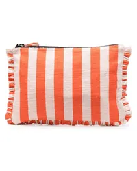 La DoubleJ Riviera Hand Pochette Clutch Orange