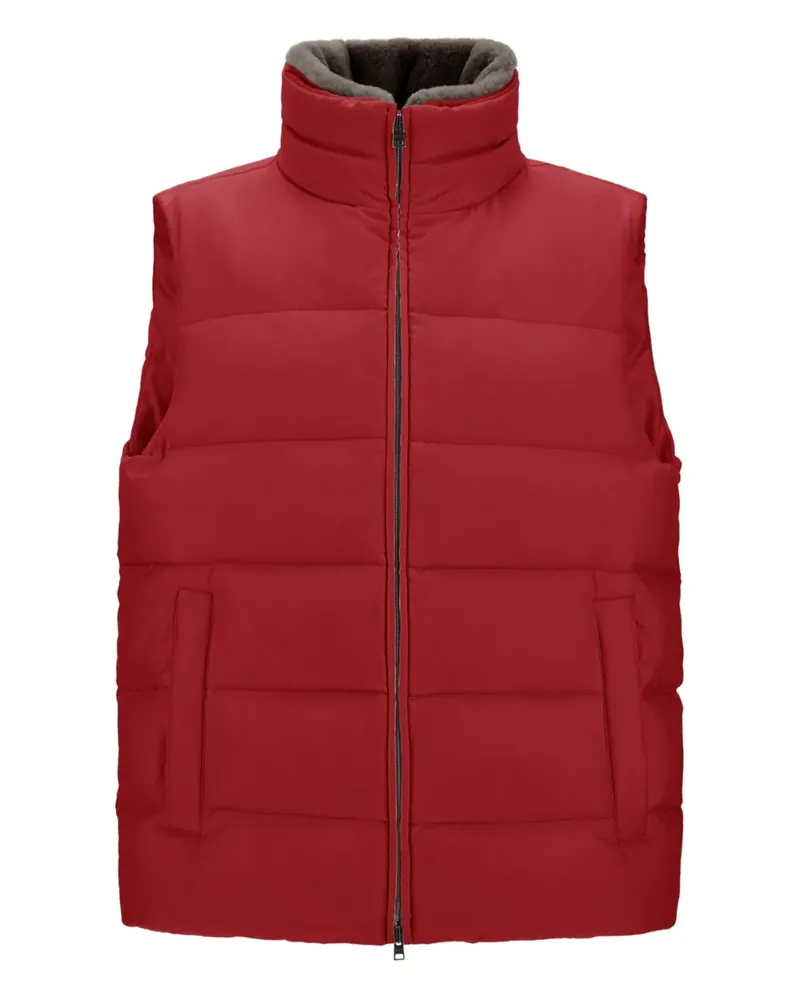 Herno Gefütterte Weste - Rot Rot