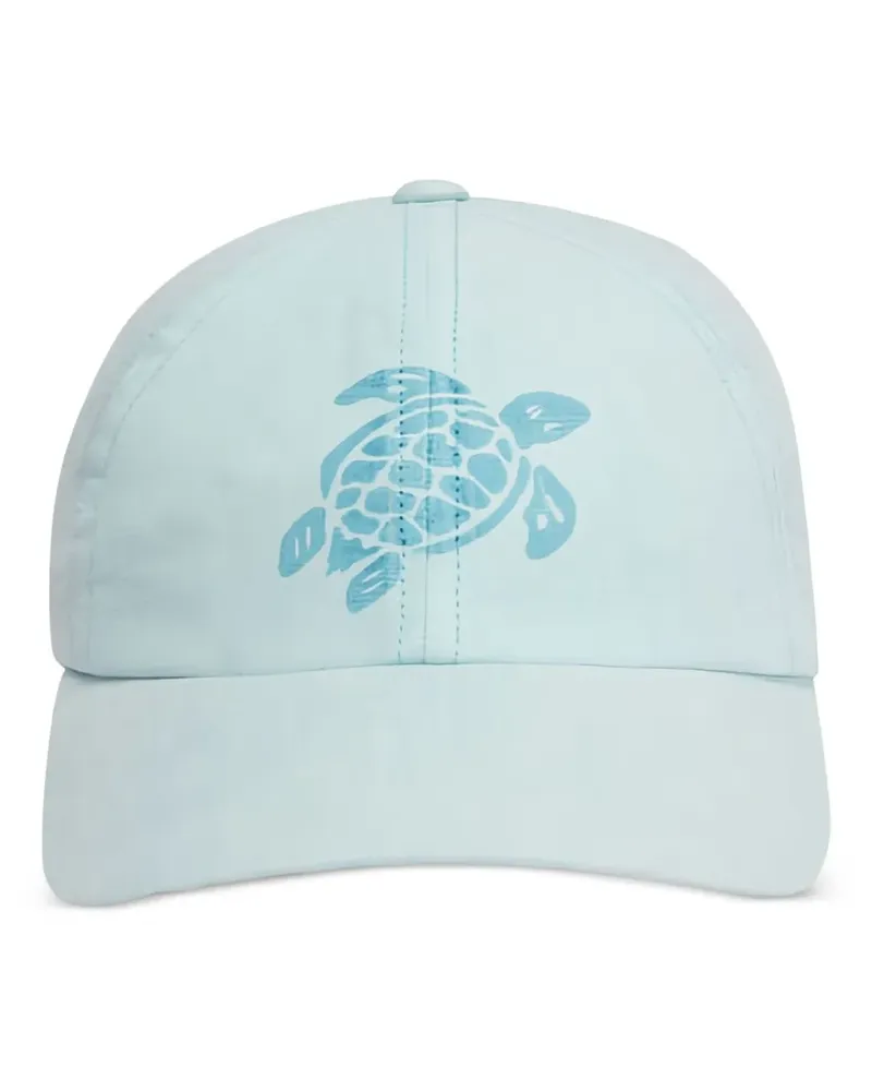 Vilebrequin turtle print eyelet cap - Blau Blau