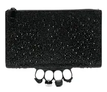 Skull Knuckle Clutch - Schwarz