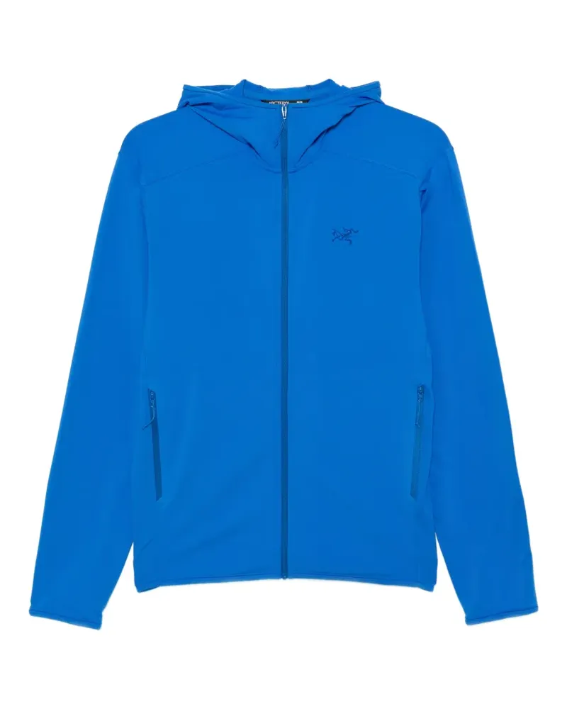 Arc'teryx Kyanite logo-embroidered zip-up hoodie - Blau Blau