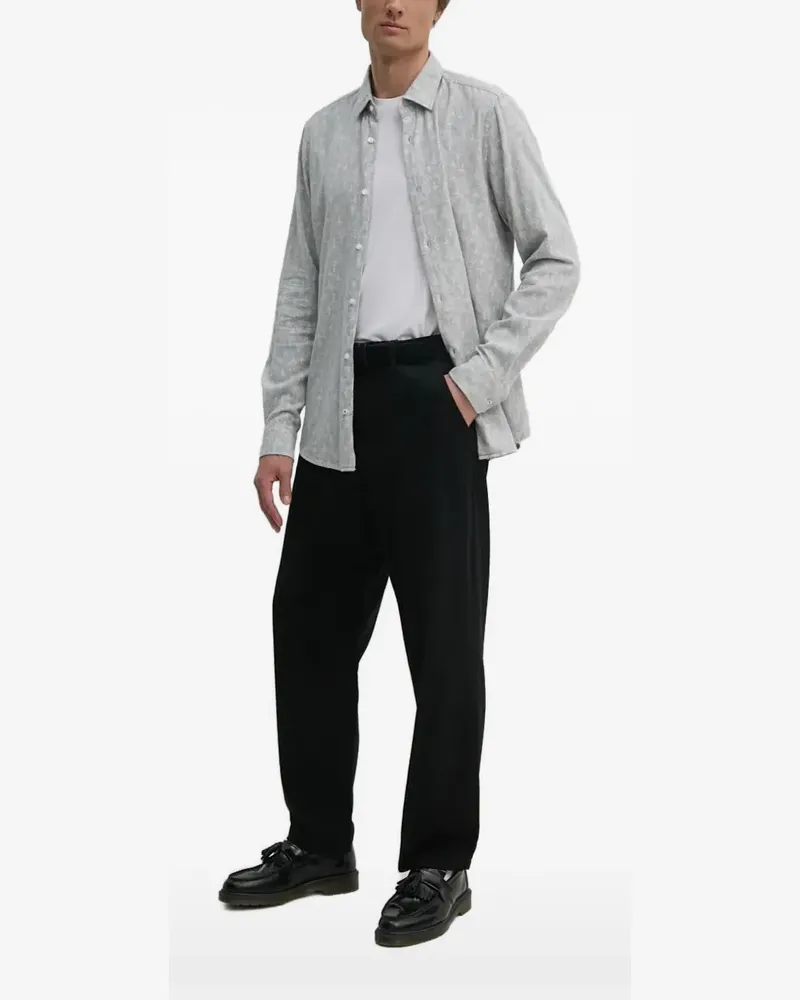 JOOP! Gemustertes Hemd - Grau Grau
