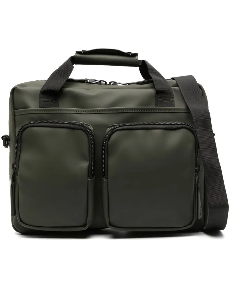 RAINS Texel Tech Laptoptasche - Grün Grün