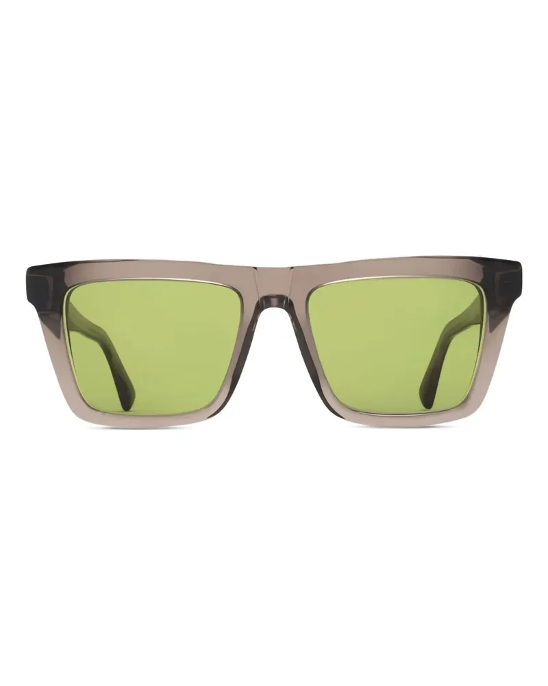 Mykita Sonnenbrille mit eckigem Gestell - Braun Braun