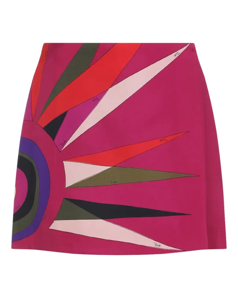 Emilio Pucci Minirock mit geometrischem Print - 030 MULTICOLOR 030