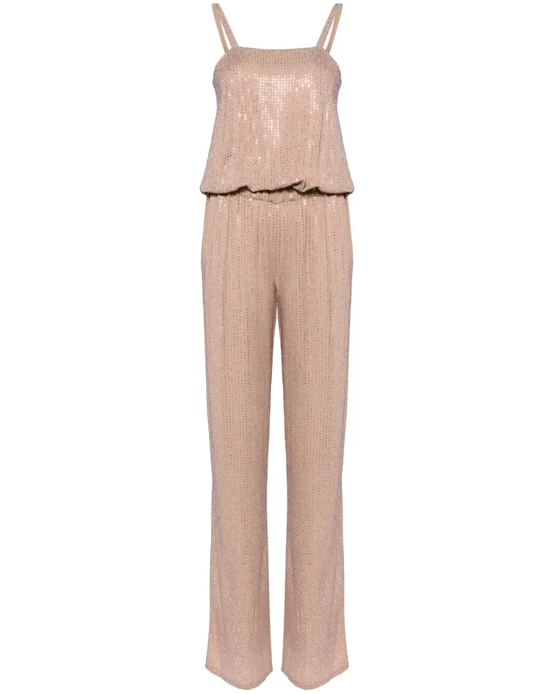Gucci Kristallverzierter Jumpsuit - Rosa Rosa