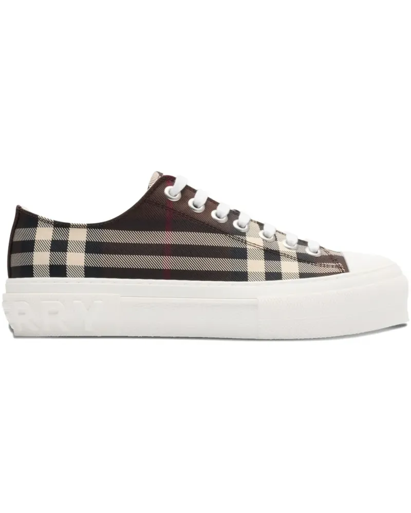 Burberry Karierte Sneakers - Braun Braun