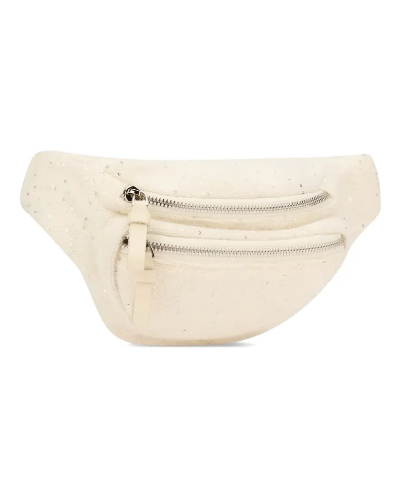 Fabiana Filippi embellished belt bag - Nude Nude